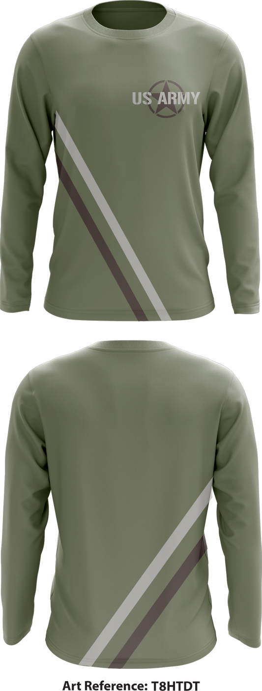 All Army Sports Running Team Store 2 Core Men's LS Performance Tee - T8HTDt