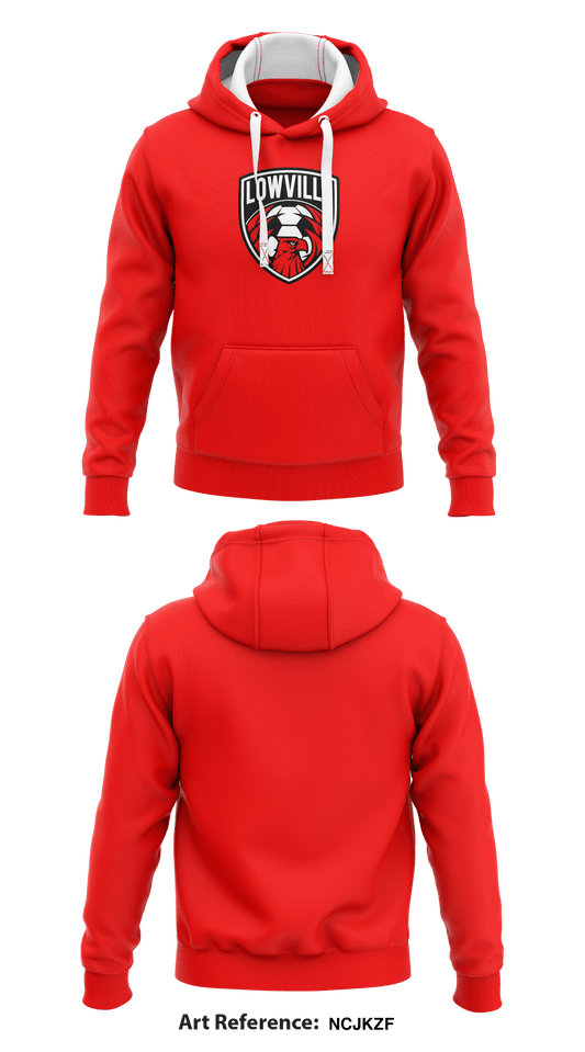 Lowville Soccer  Core Men's Hooded Performance Sweatshirt - ncjKZf