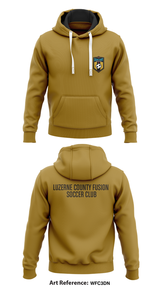 Luzerne County Fusion SC  Store 1  Core Men's Hooded Performance Sweatshirt - WFC3dn