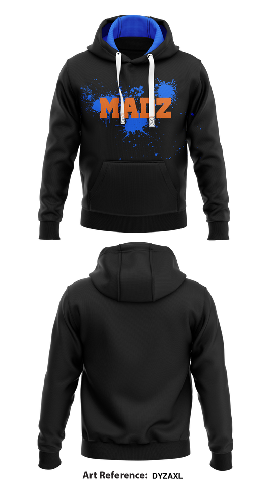 Madz Store 1 Core Men's Hooded Performance Sweatshirt - DyzAxL