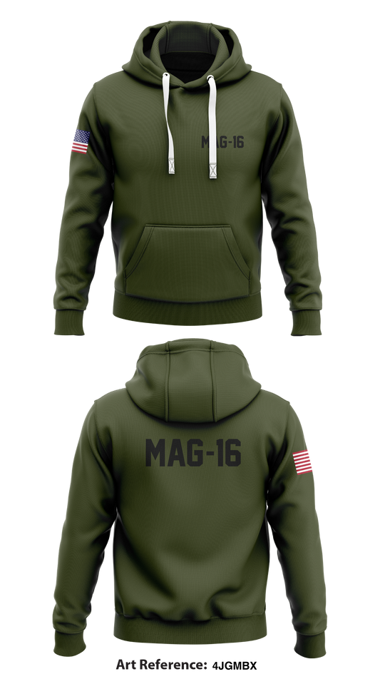 MAG-16 Store 1 Core Men's Hooded Performance Sweatshirt - 4jgmBx