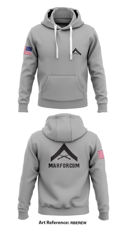 MARFORCOM Core Men's Hooded Performance Sweatshirt - RbErew