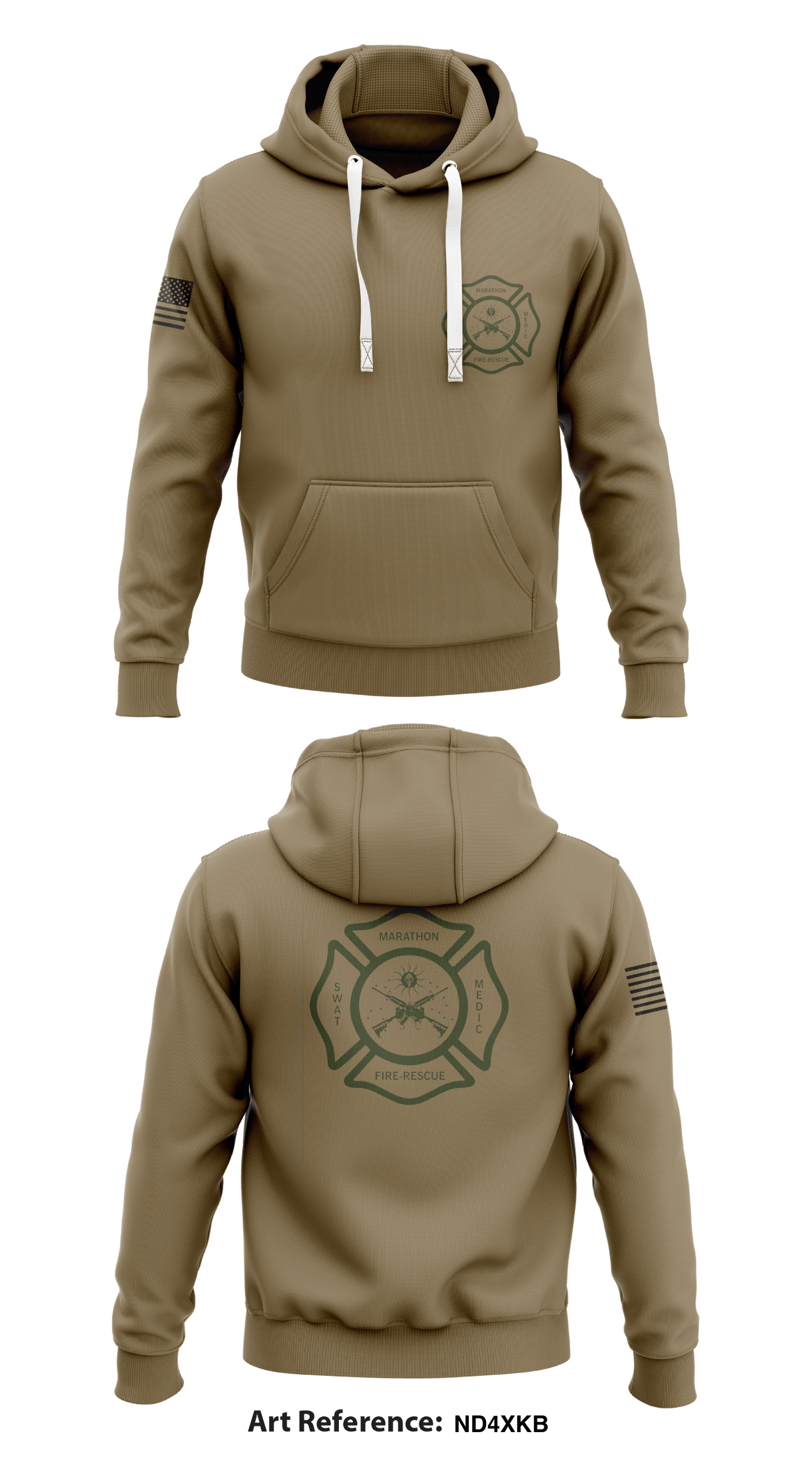 MCSO Swat Store 1  Core Men's Hooded Performance Sweatshirt - nD4XKb