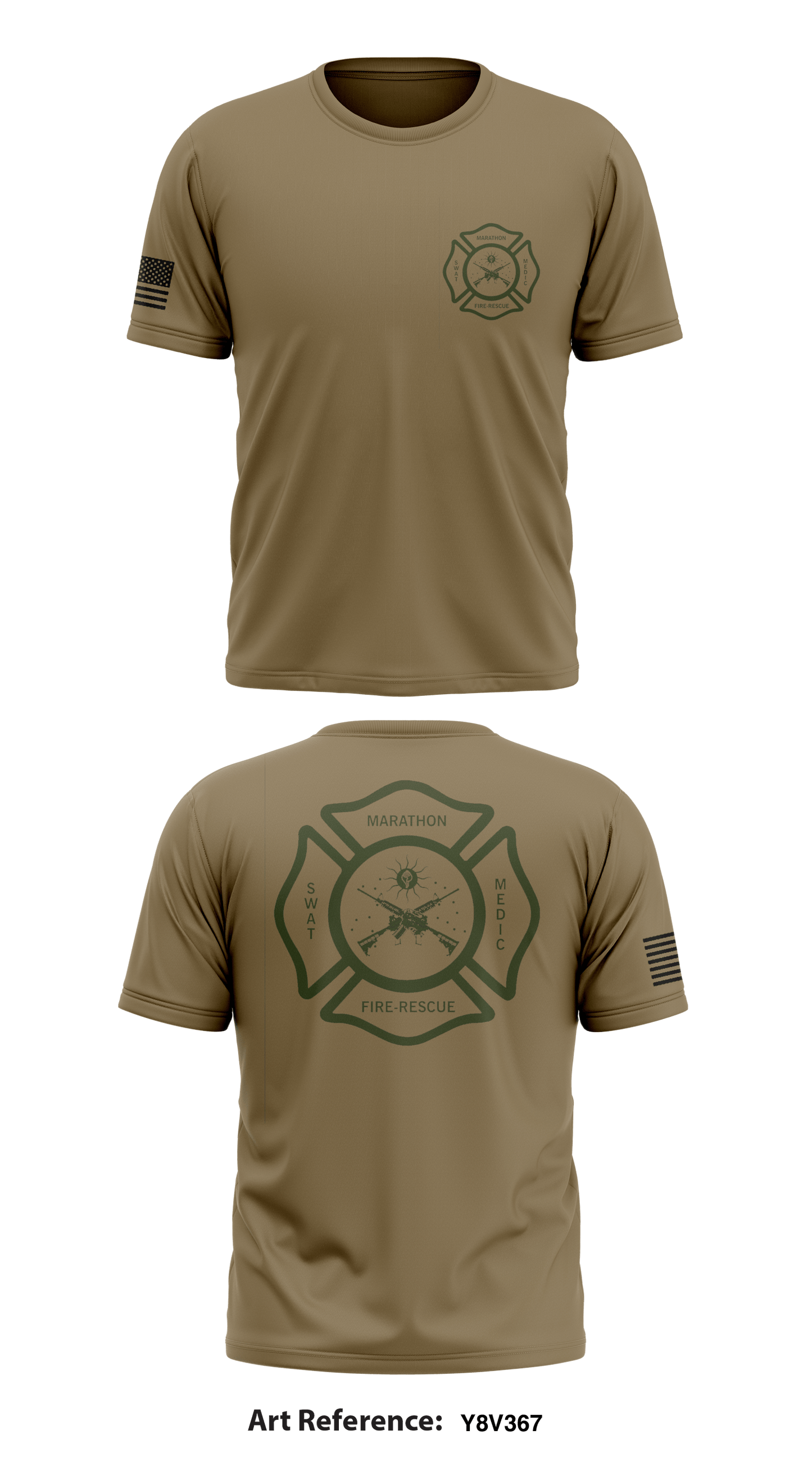 MCSO Swat Store 1 Core Men's SS Performance Tee - Y8V367