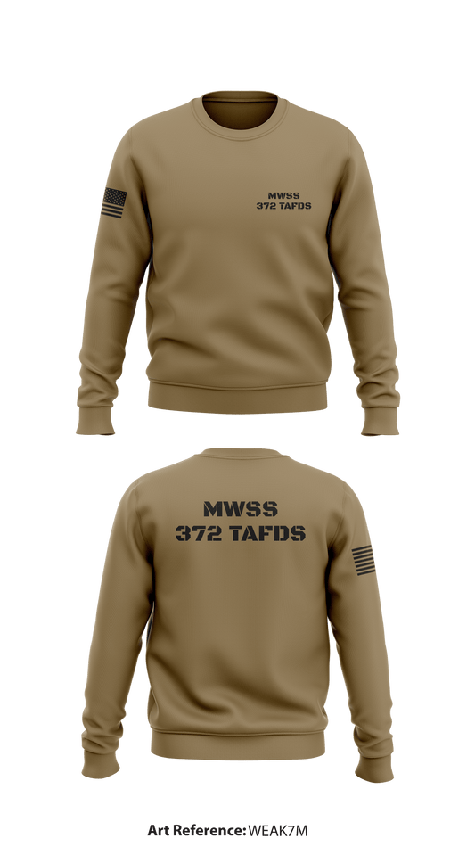 MWSS 372 TAFDS Store 1 Core Men's Crewneck Performance Sweatshirt - WEAK7m