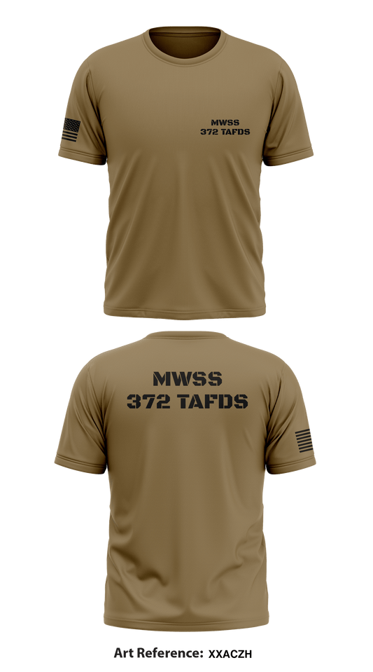 MWSS 372 TAFDS Store 1 Core Men's SS Performance Tee - Xxaczh