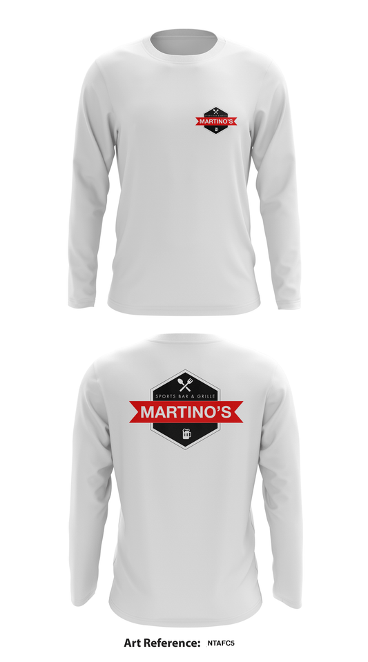 Martino's Store 1 Core Men's LS Performance Tee - nTAfc5