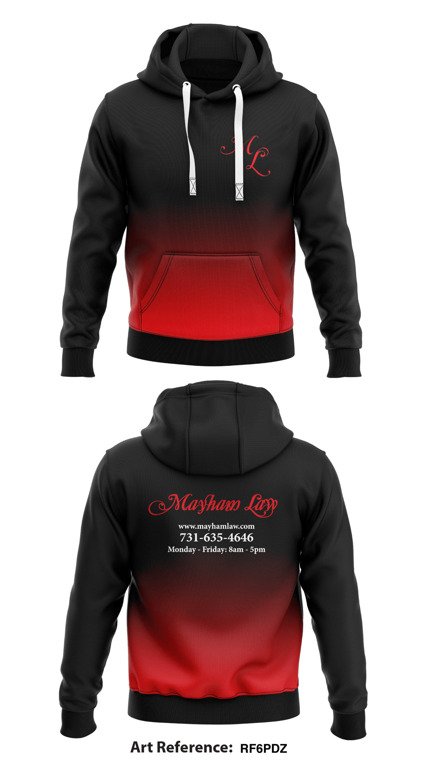 Mayham Law Store 1  Core Men's Hooded Performance Sweatshirt - Rf6pdz