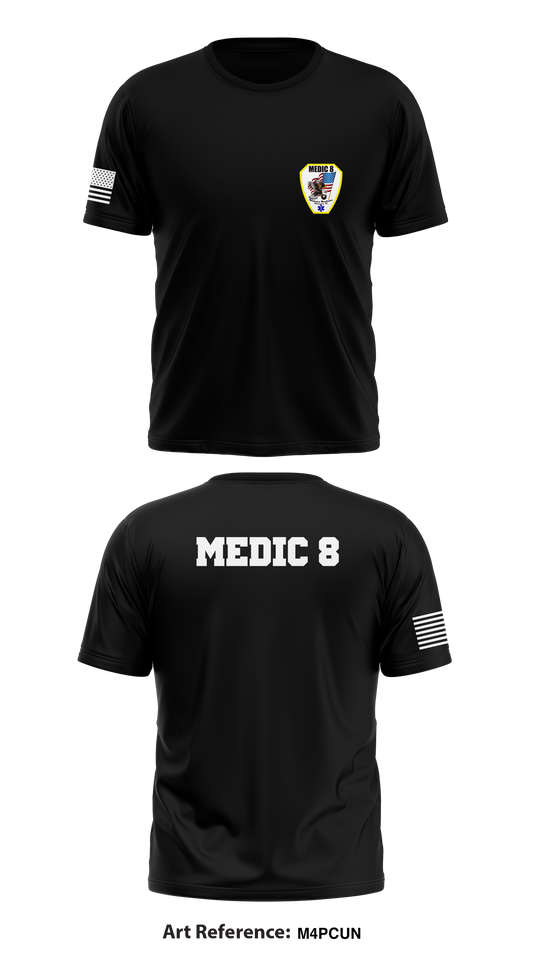 Medic 8 Store 1 Core Men's SS Performance Tee - m4pcUN