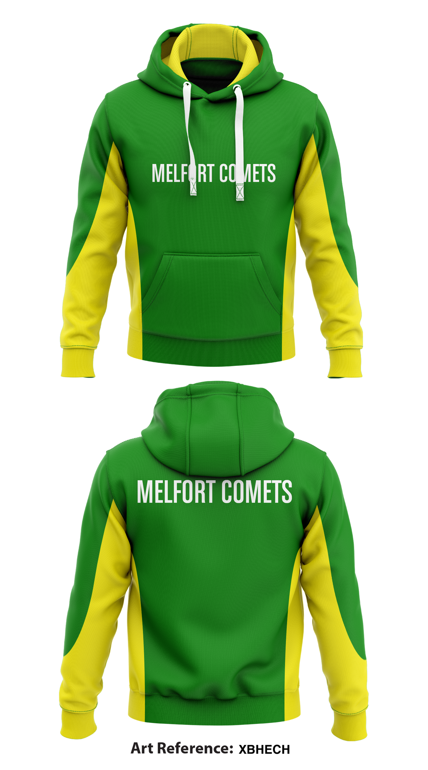 Melfort Comets Store 1 Core Men's Hooded Performance Sweatshirt - XBhEch