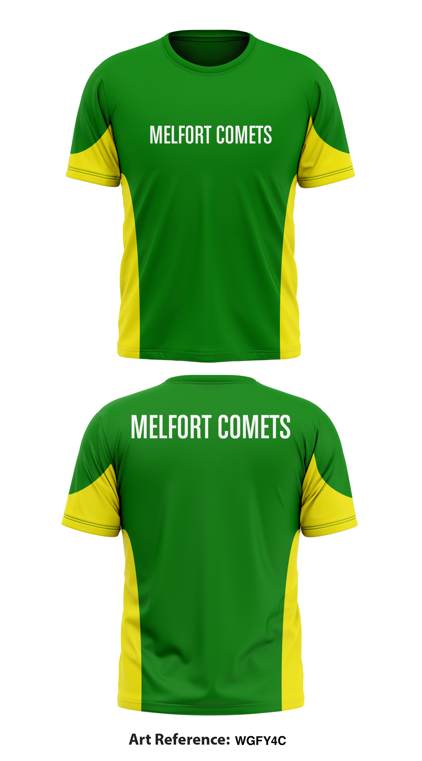 Melfort Comets Store 1 Core Men's SS Performance Tee - wGfY4c