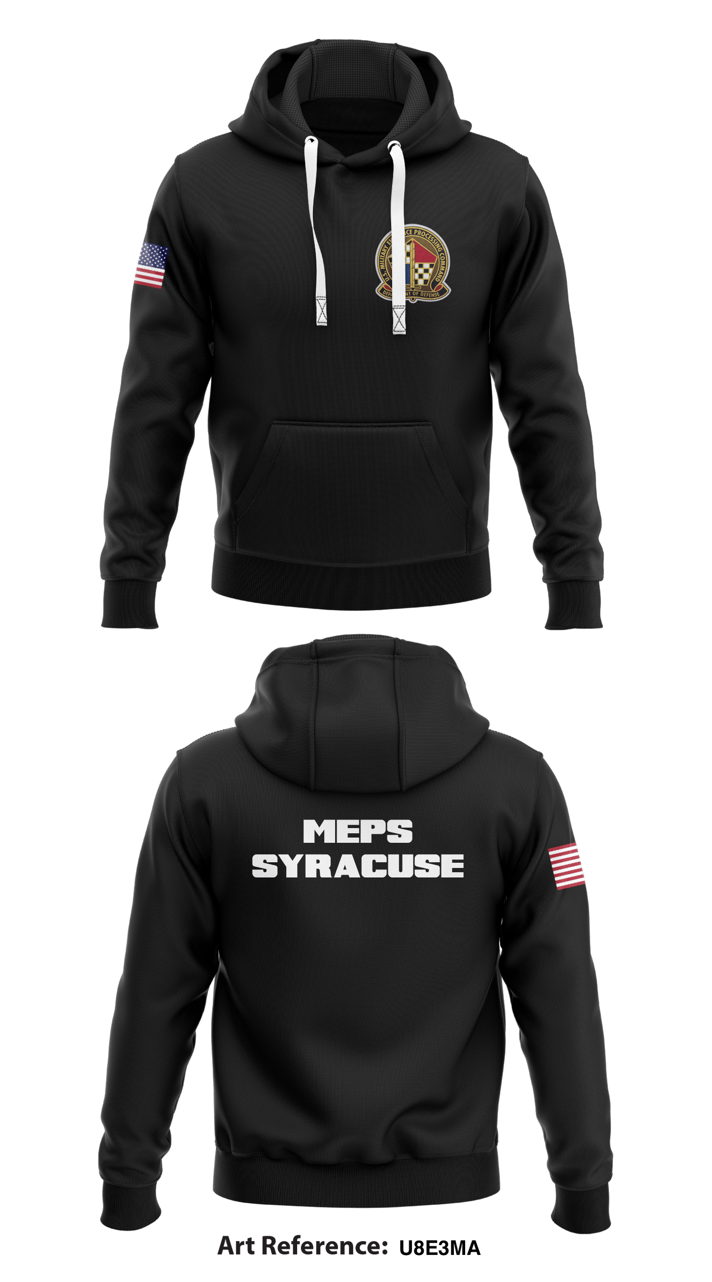 MEPS SYRACUSE Store 1 Core Men's Hooded Performance Sweatshirt - U8E3mA