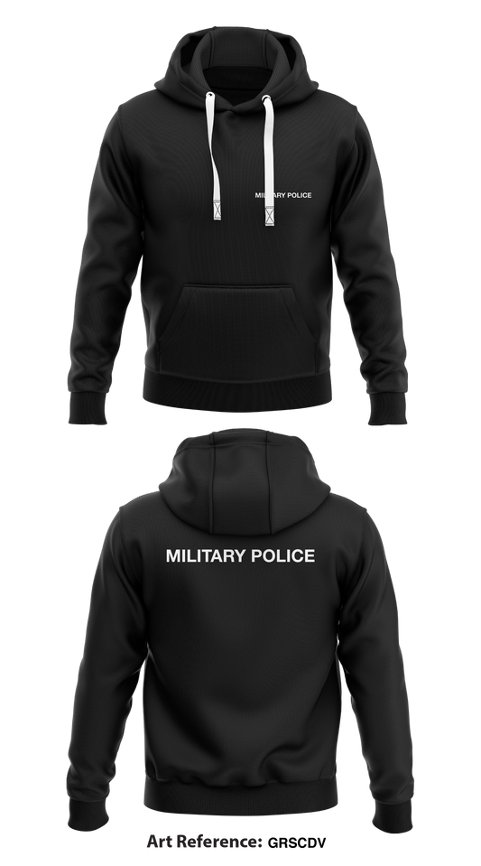 Military police  Store  1  Core Men's Hooded Performance Sweatshirt - GRScdv