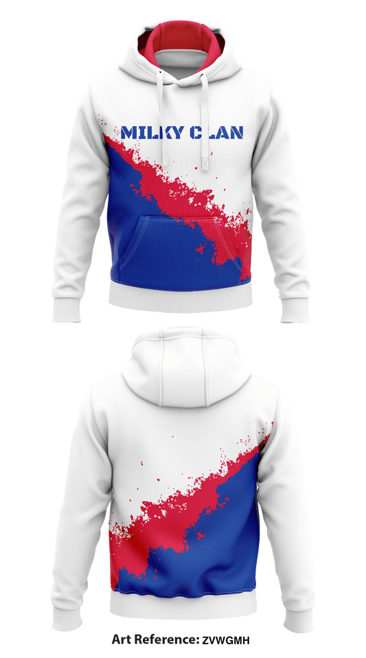 Milky Clan Store 1  Core Men's Hooded Performance Sweatshirt - ZVwGMh
