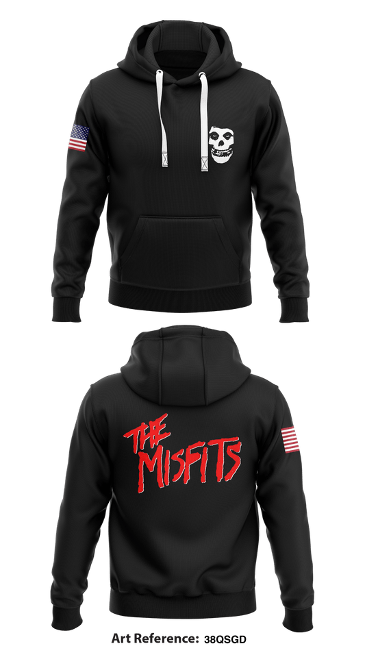Misfit Store 1  Core Men's Hooded Performance Sweatshirt - 38QsGd