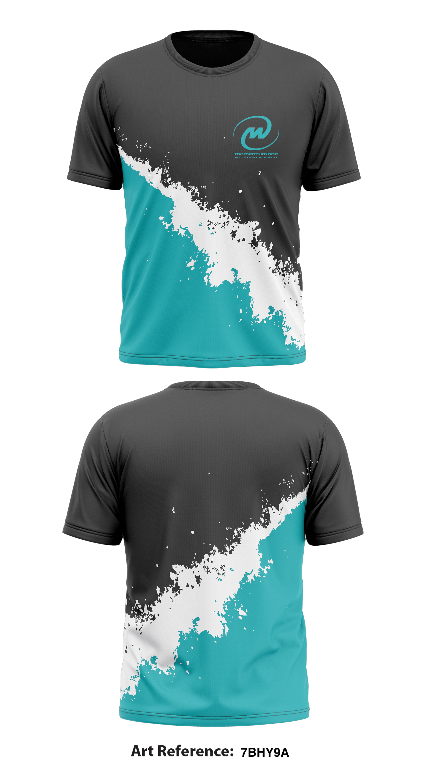 Momentum One Volleyball Academy Core Men's SS Performance Tee - 7bHY9a