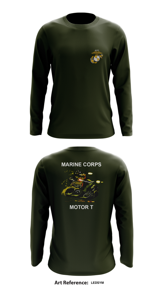 Motor T Store 1 Core Men's LS Performance Tee - LeDsym