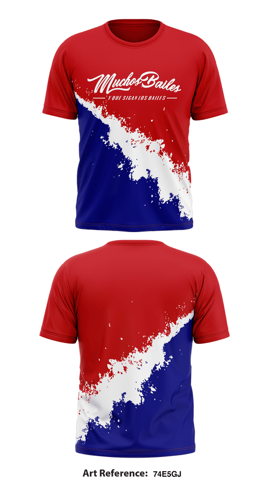 Muchos Bailes Store 1  Core Men's SS Performance Tee - 74E5Gj