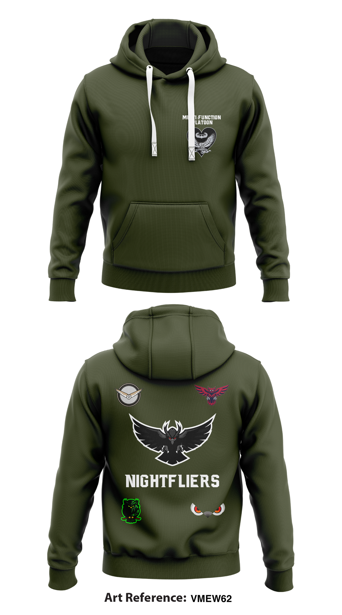 Multi-Function Platoon Store 1  Core Men's Hooded Performance Sweatshirt - 9Xdp3s
