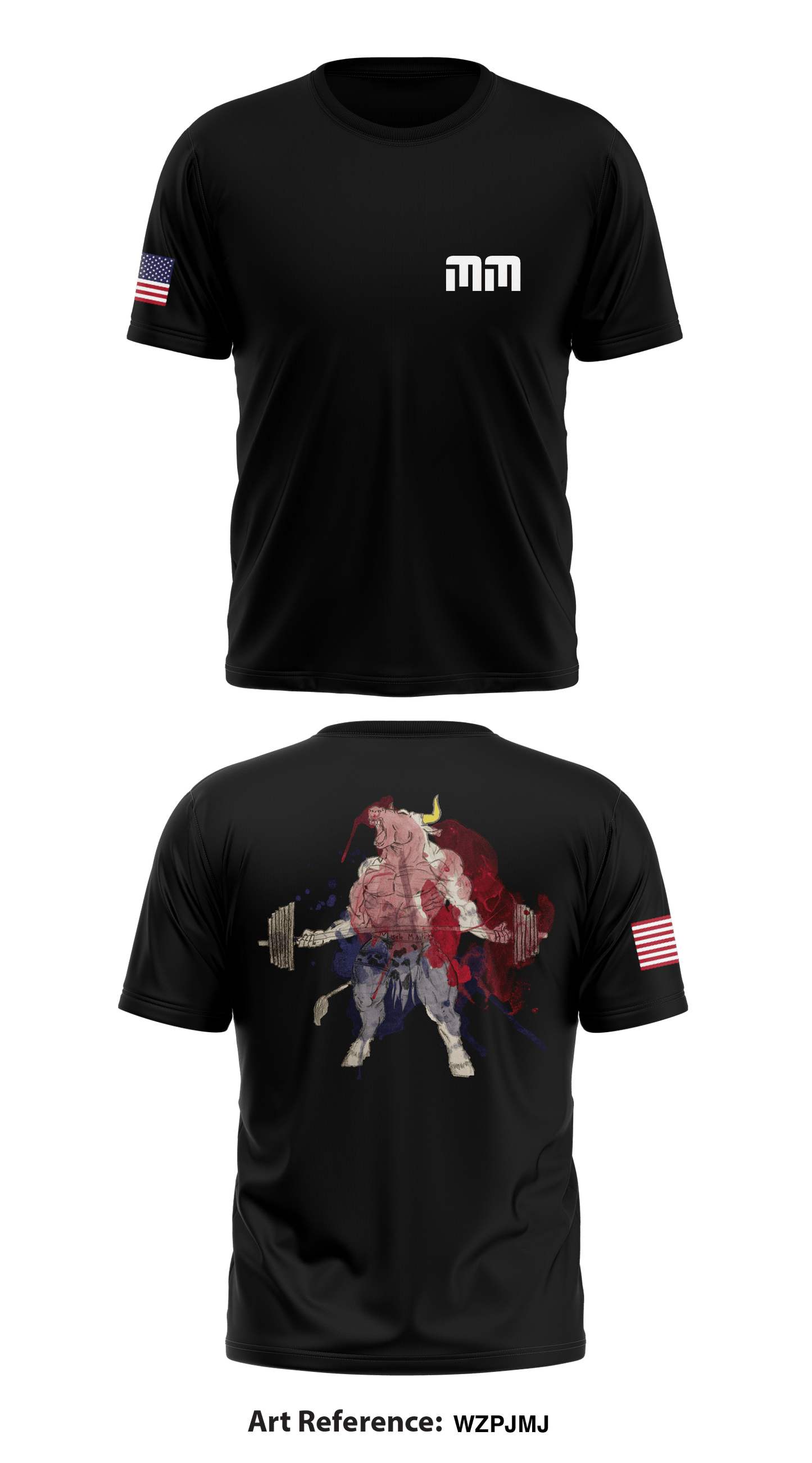 Muscle Mutation Store 1 Core Men's SS Performance Tee - WZPjMj
