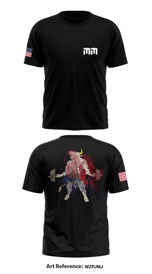 Muscle Mutation Store 1 Core Men's SS Performance Tee - WZPjMj