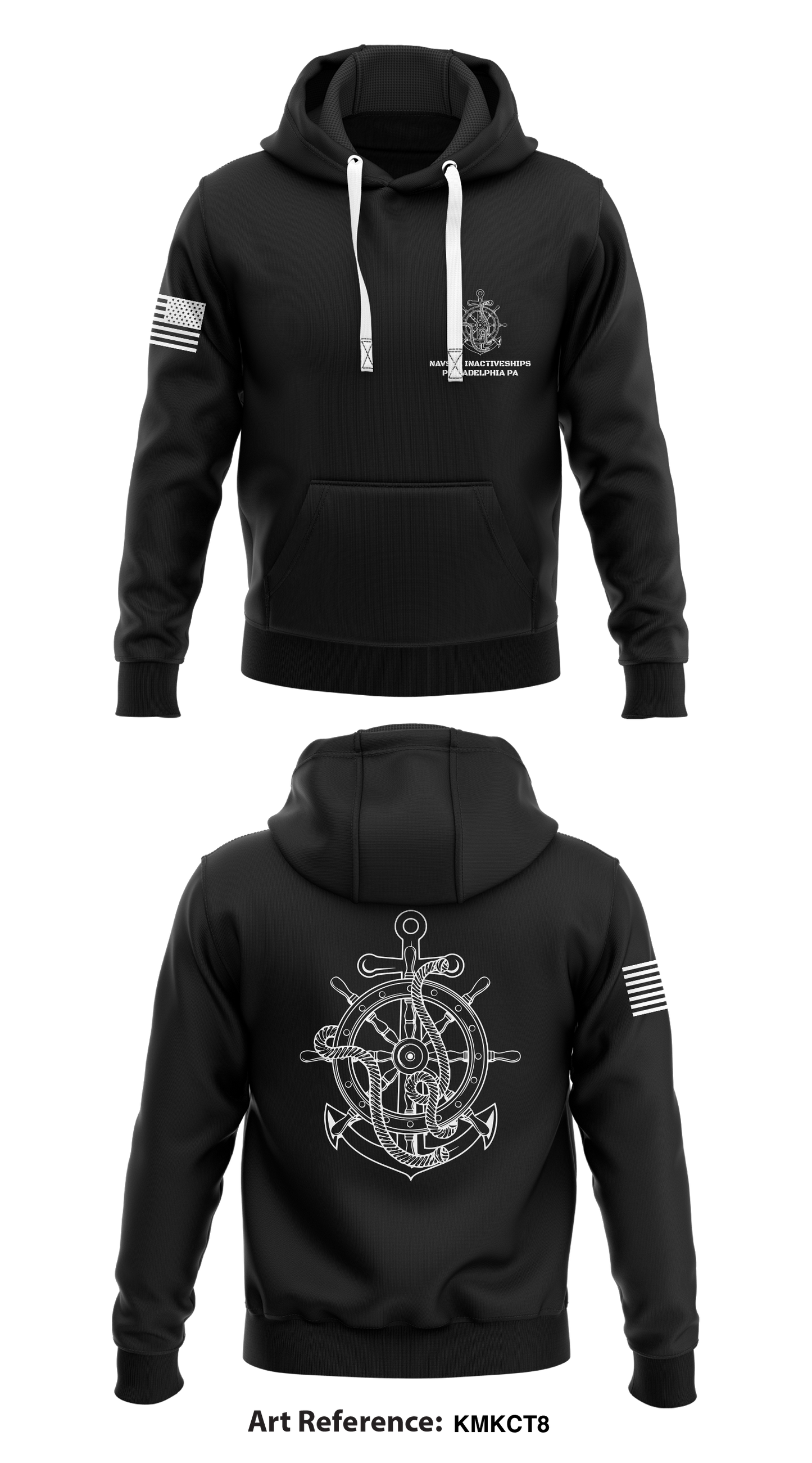 NAVSEA INACTIVESHIPS PHILADELPHIA PA Store 1  Core Men's Hooded Performance Sweatshirt - KmKct8