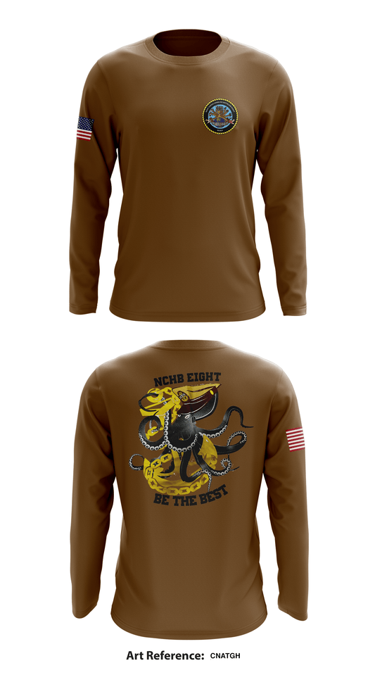 NCHB 8 Store 1  Core Men's LS Performance Tee - cNatGh