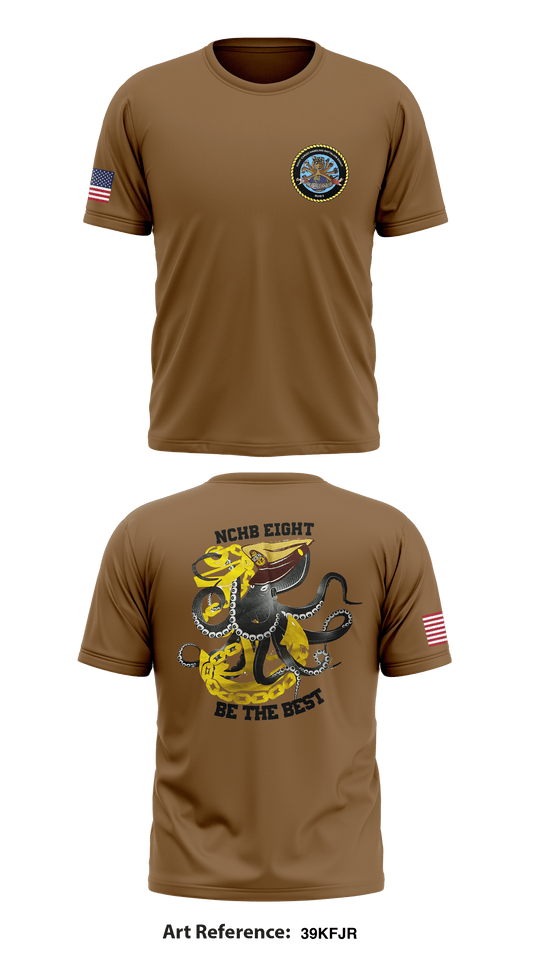 NCHB 8 Store 1 Core Men's SS Performance Tee - 39kFJr