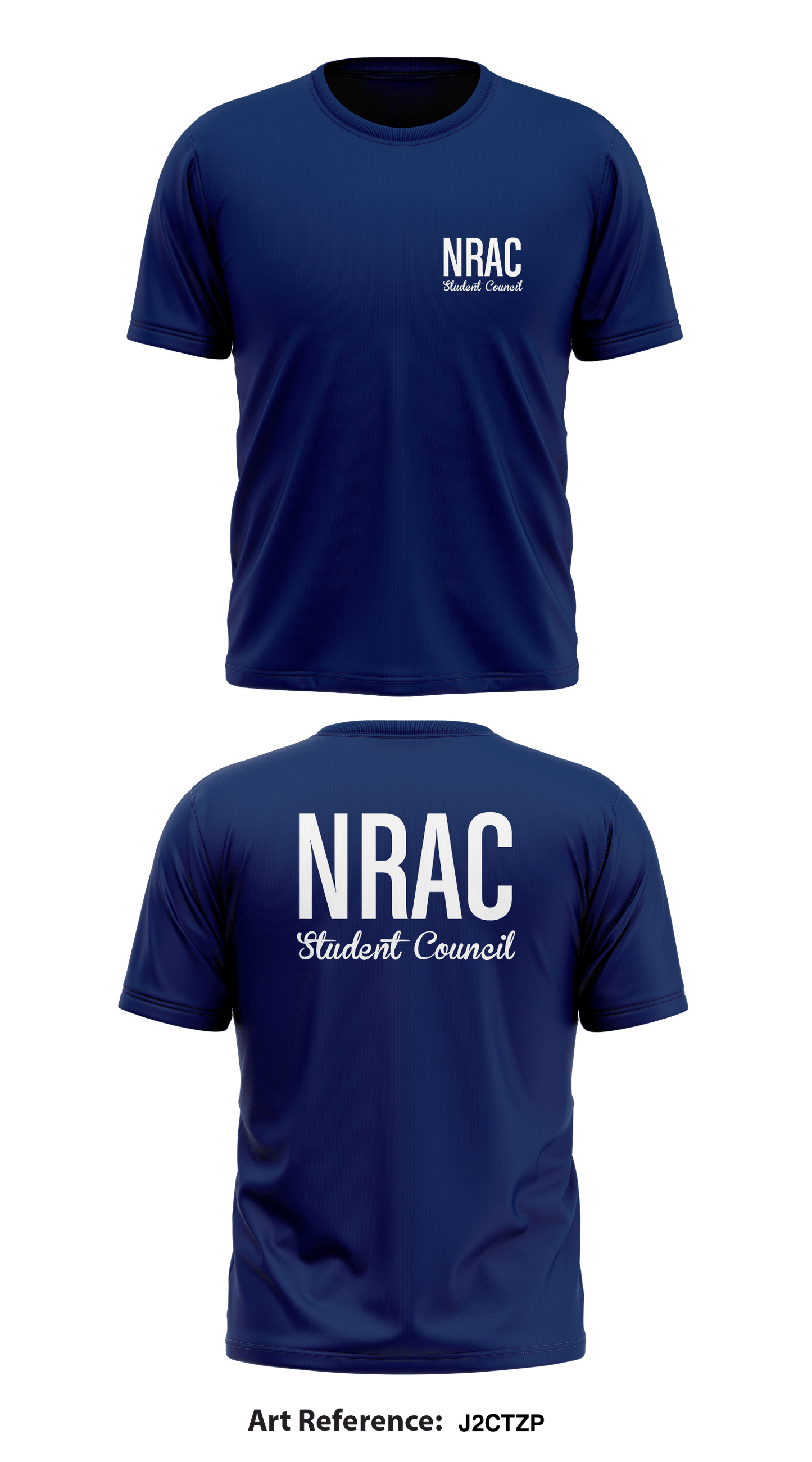 NRAC Student Council Store 1 Core Men's SS Performance Tee - j2Ctzp