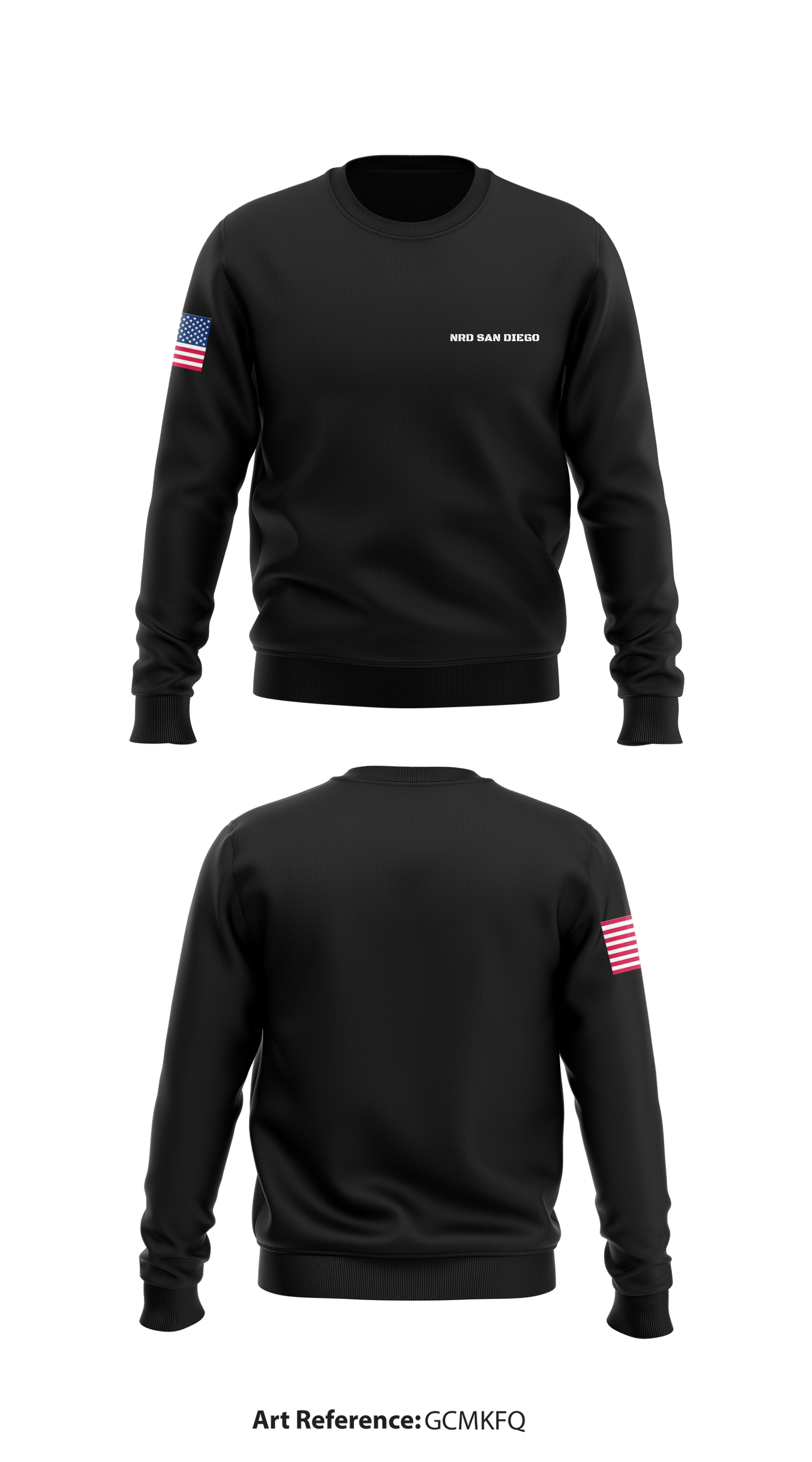 NRD San Diego Store 1 Core Men's Crewneck Performance Sweatshirt - GCMkFQ