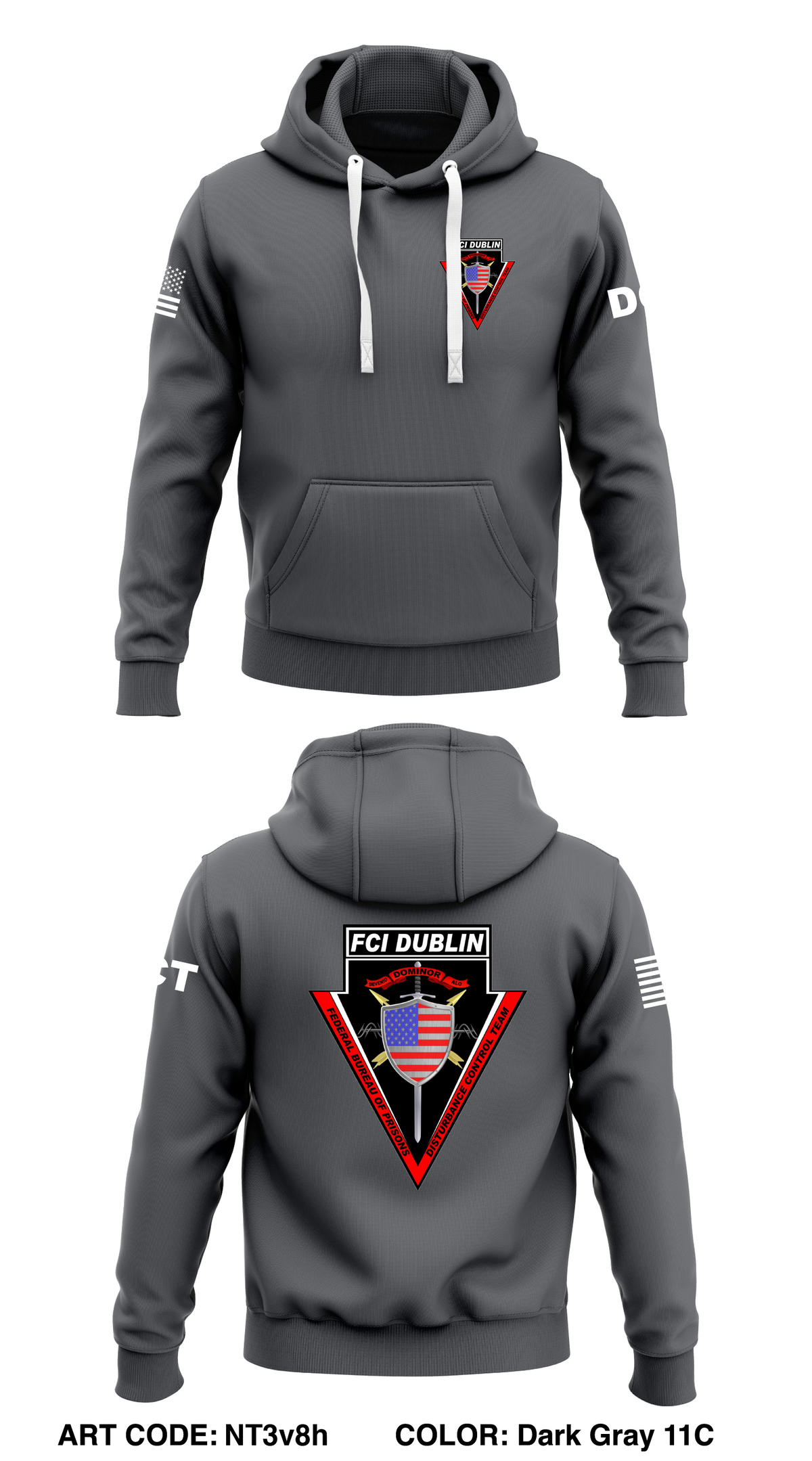 FCI Dublin DCT  Core Men's Hooded Performance Sweatshirt - NT3v8h