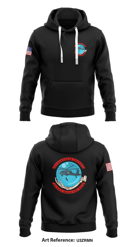 Necromancer Dustoff Store 1 Core Men's Hooded Performance Sweatshirt - U3Zrmn