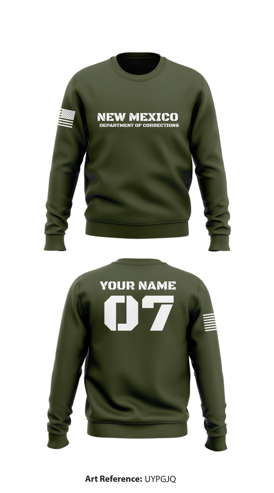 New Mexico department of corrections Store 1 Core Men's Crewneck Performance Sweatshirt - UYPgJq