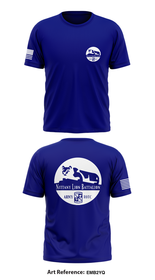 Nittany Lion Battalion Store 1 Core Men's SS Performance Tee - eMb2yQ
