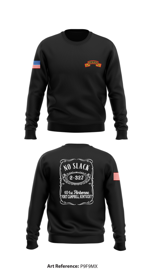 NO SLACK2 Core Men's Crewneck Performance Sweatshirt - P9F9mX