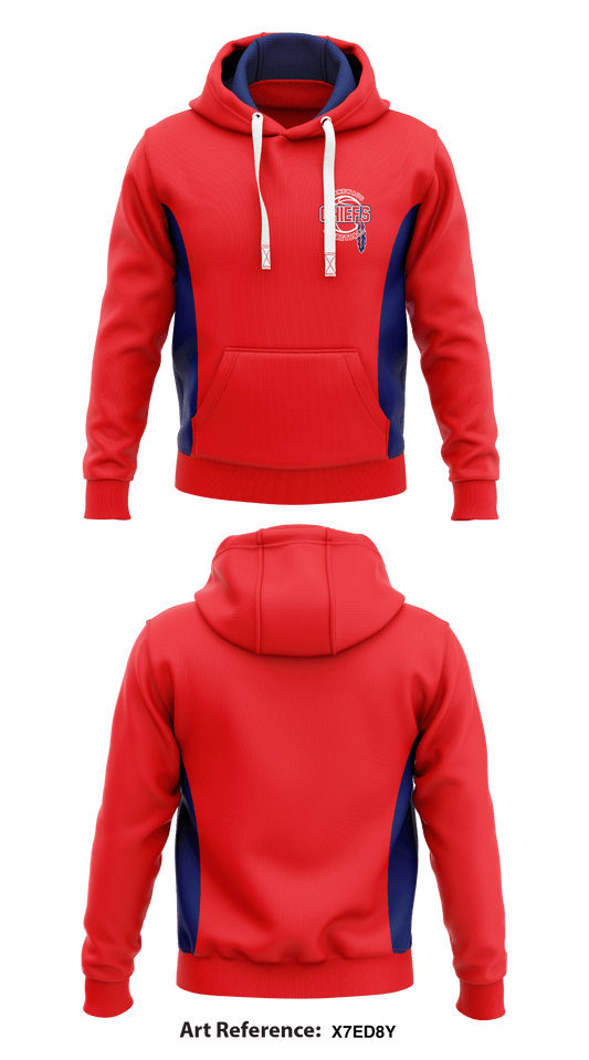 Nonnewaug High School  Core Men's Hooded Performance Sweatshirt - x7ed8y