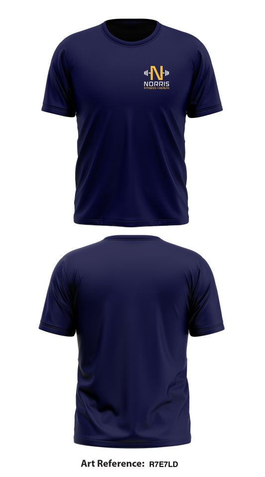 Norris Fitness +Health Store 1 Core Men's SS Performance Tee - R7E7LD