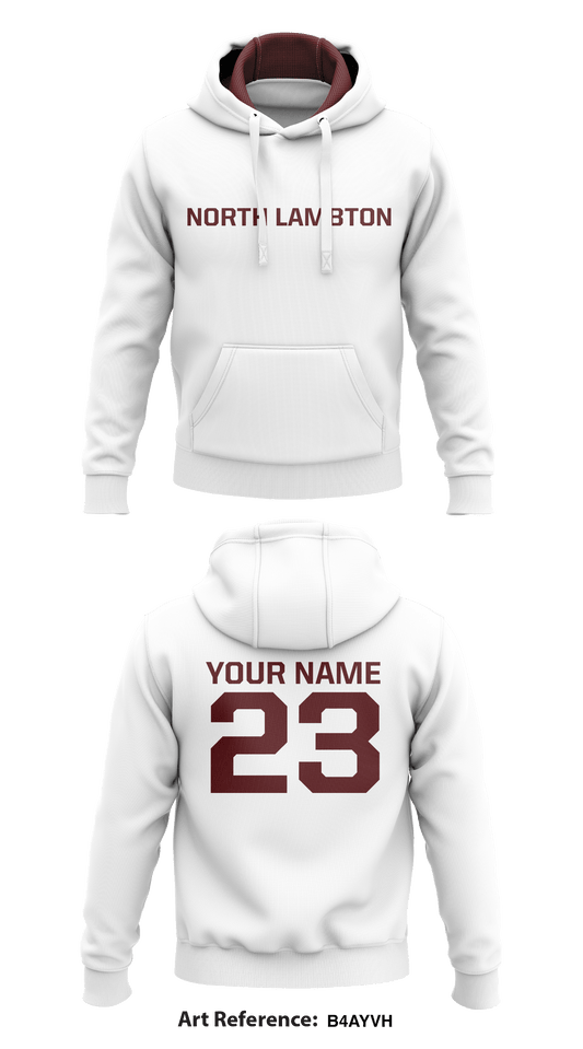 North Lambton  Store 1  Core Men's Hooded Performance Sweatshirt - b4aYVH