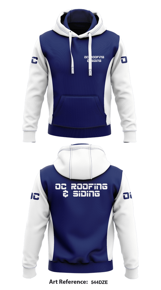 OC roofing & siding Store 1  Core Men's Hooded Performance Sweatshirt - 544DZE