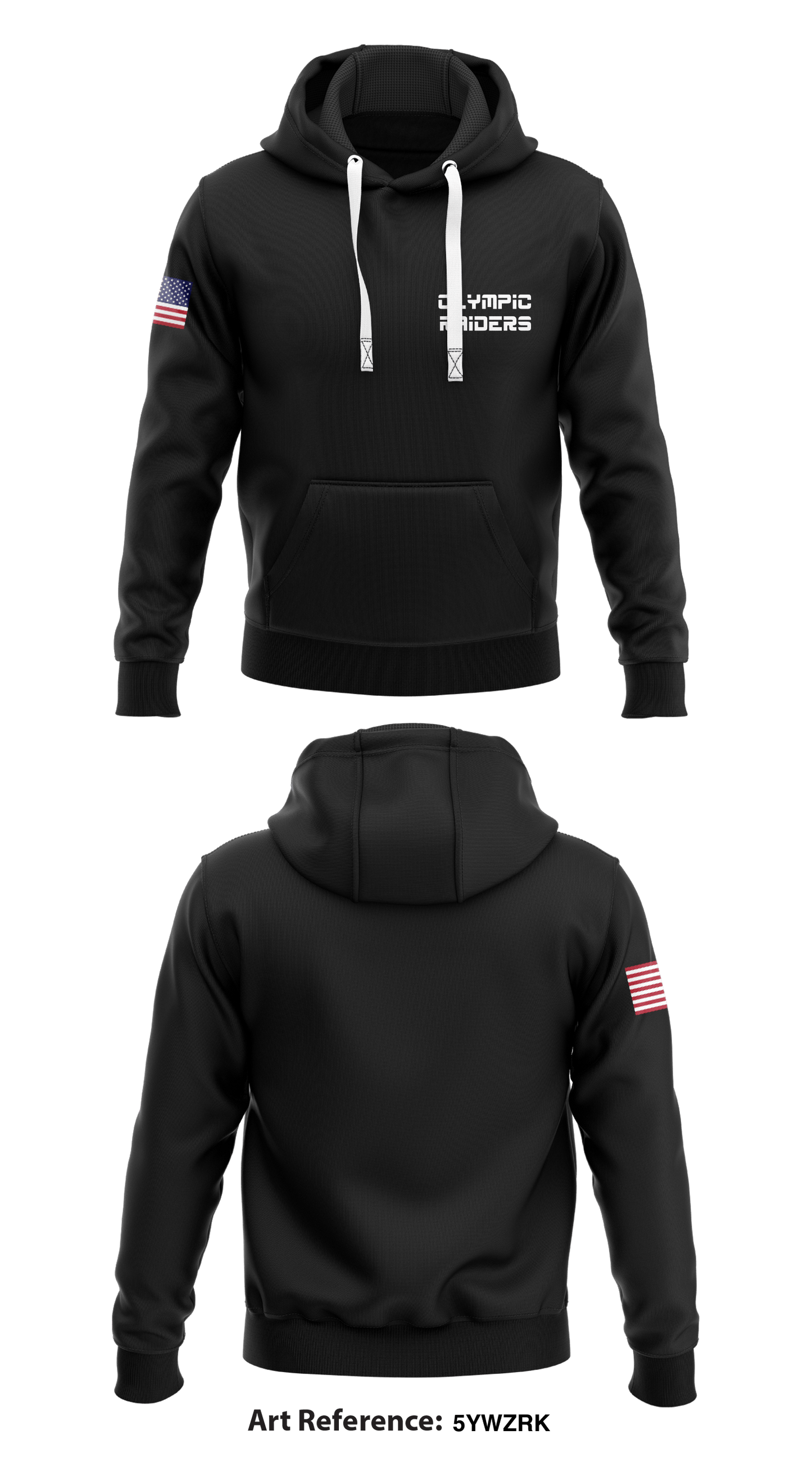 Olympic Raiders Store 1  Core Men's Hooded Performance Sweatshirt - 5yWzrK
