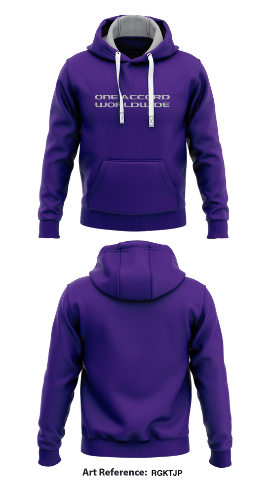 One Accord Worldwide Store 1  Core Men's Hooded Performance Sweatshirt - RgKtjP