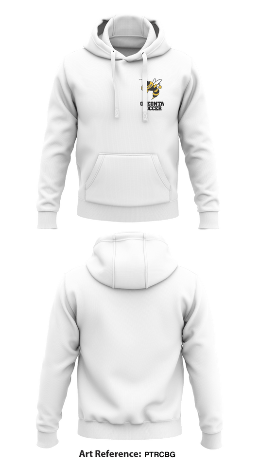 Oneonta Soccer1  Core Men's Hooded Performance Sweatshirt - ptrcbg