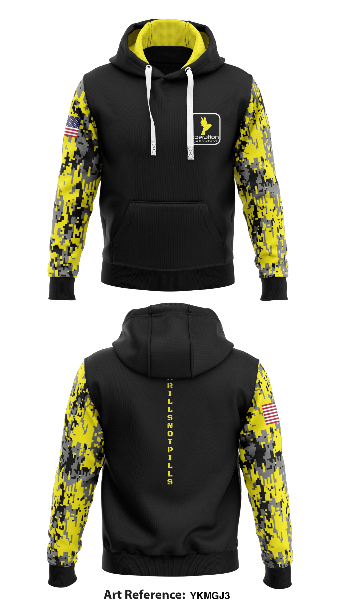 Operation Yellowbird Store 1  Core Men's Hooded Performance Sweatshirt - yKmgj3