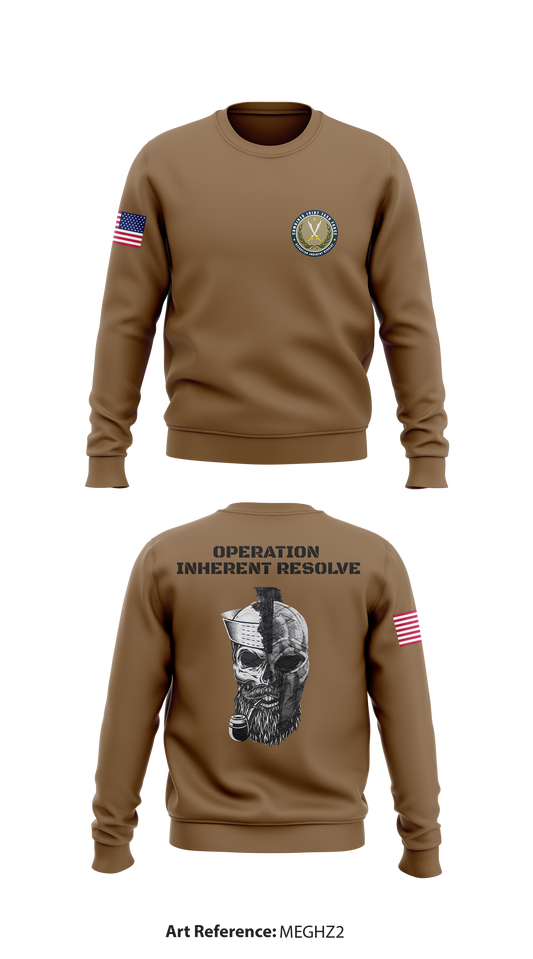 Operation inherent resolve Store 1 Core Men's Crewneck Performance Sweatshirt - mEghZ2