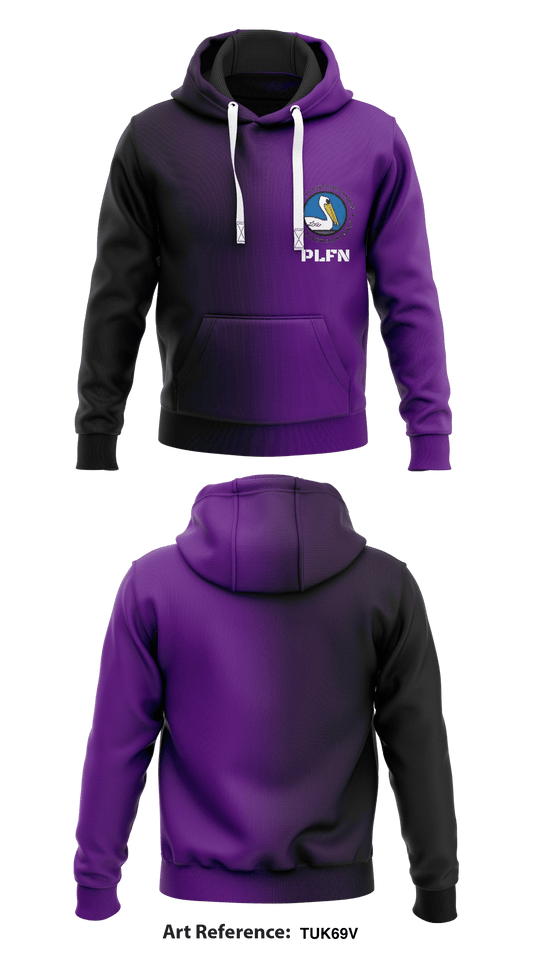 PLFN Store 1  Core Men's Hooded Performance Sweatshirt - TUK69V