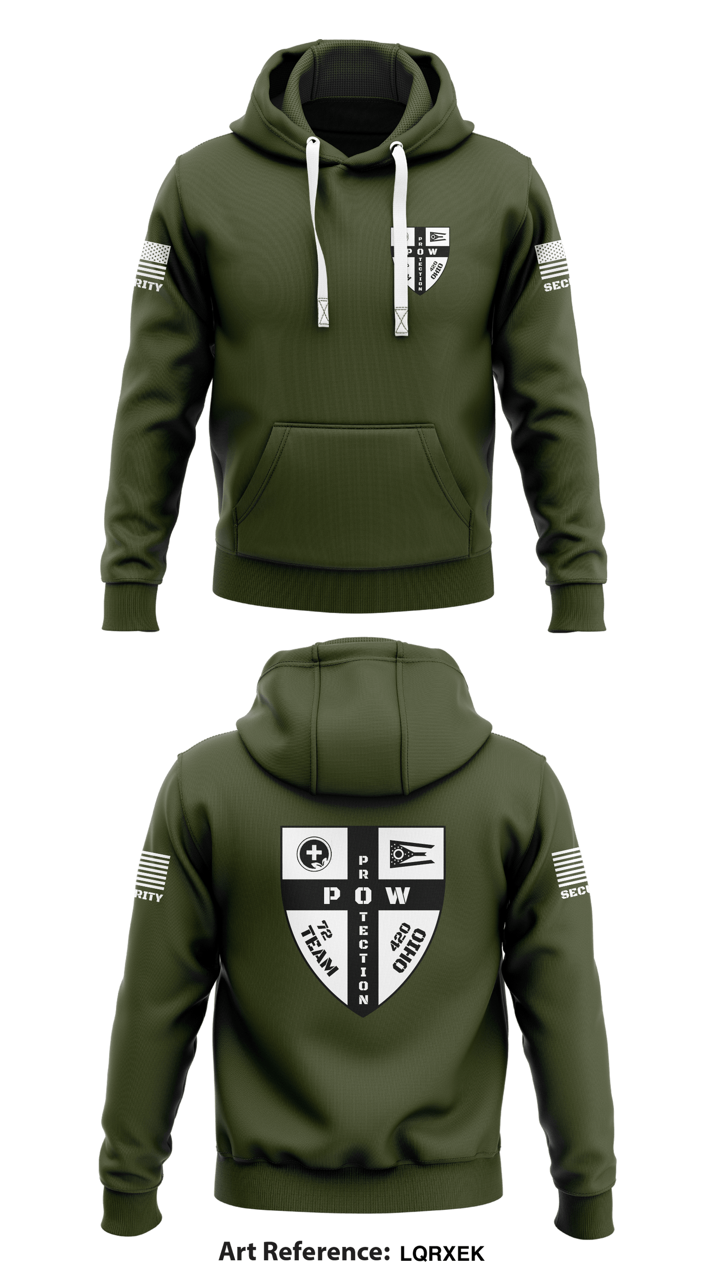 POW PROTECTION  Store 1  Core Men's Hooded Performance Sweatshirt - LqrXEK