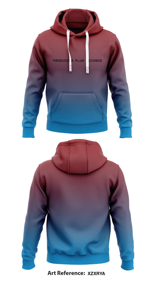 ProducersPlugRecords Store 1 Core Men's Hooded Performance Sweatshirt - XzxryA