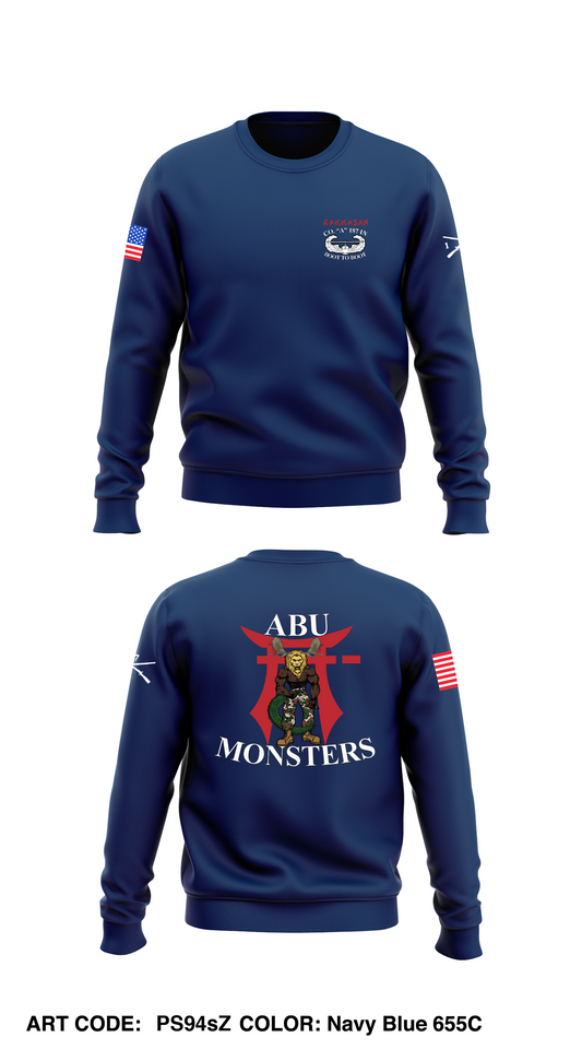 A CO, 1-187 IN, 3BCT, 101 ABN (AASLT) Core Men's Crewneck Performance Sweatshirt - PS94sZ