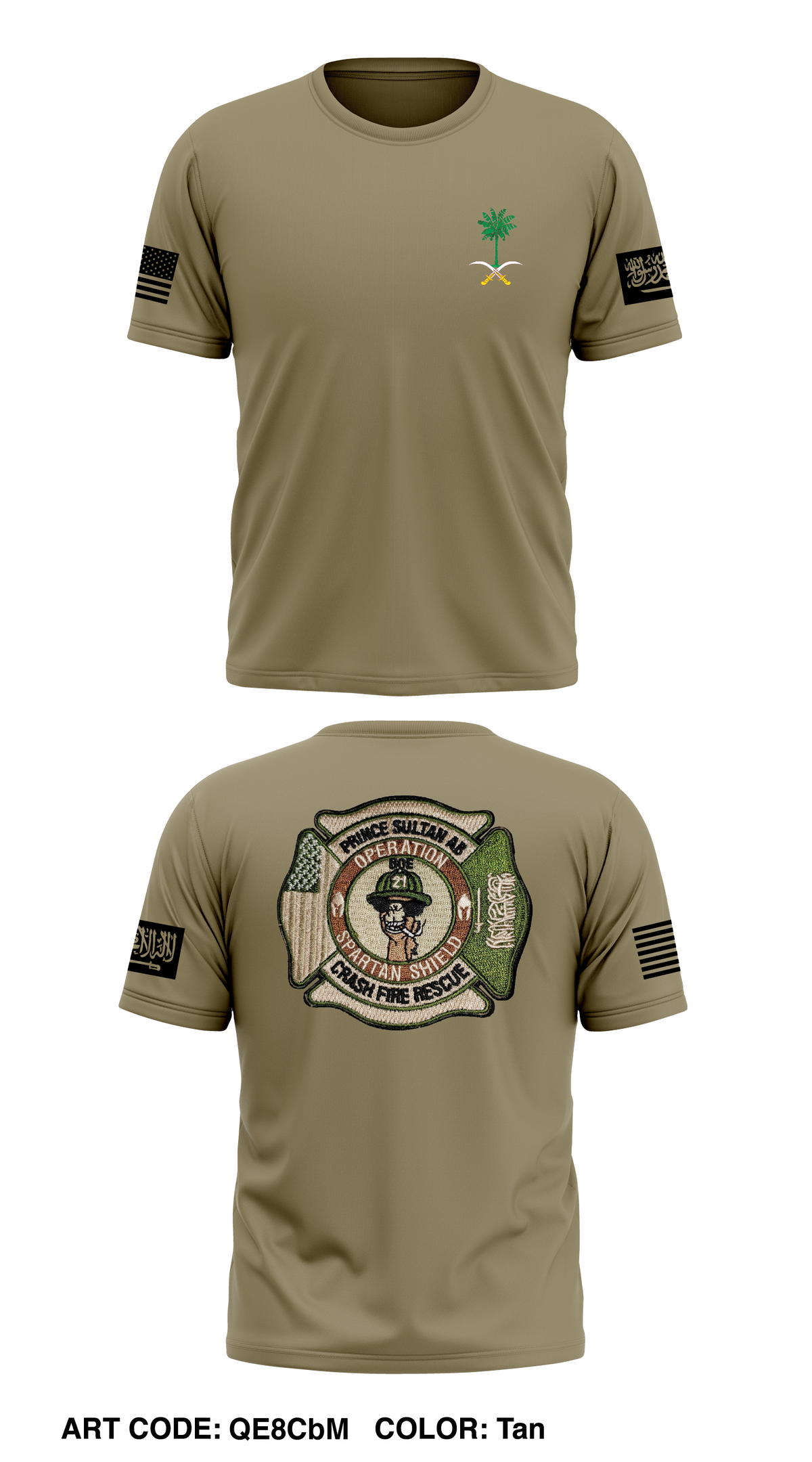 PSAB Fire Department  Store 1 Core Men's SS Performance Tee - QE8CbM