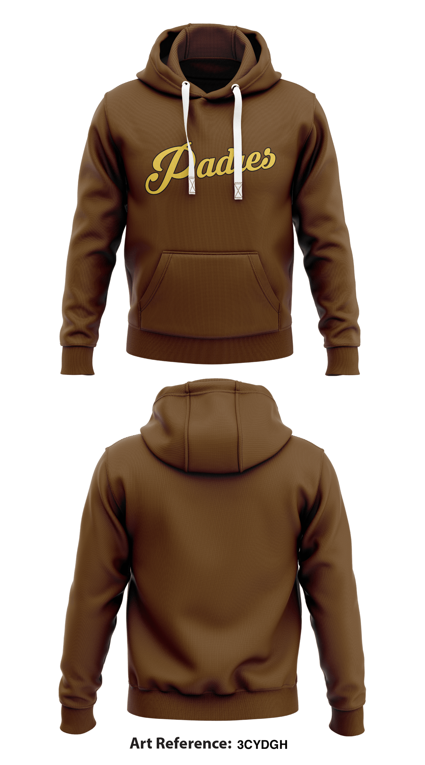 Padres Store 2  Core Men's Hooded Performance Sweatshirt - 3CYdgH